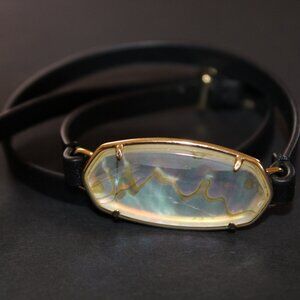 Kendra Scott Elle Leather Wrap Bracelet